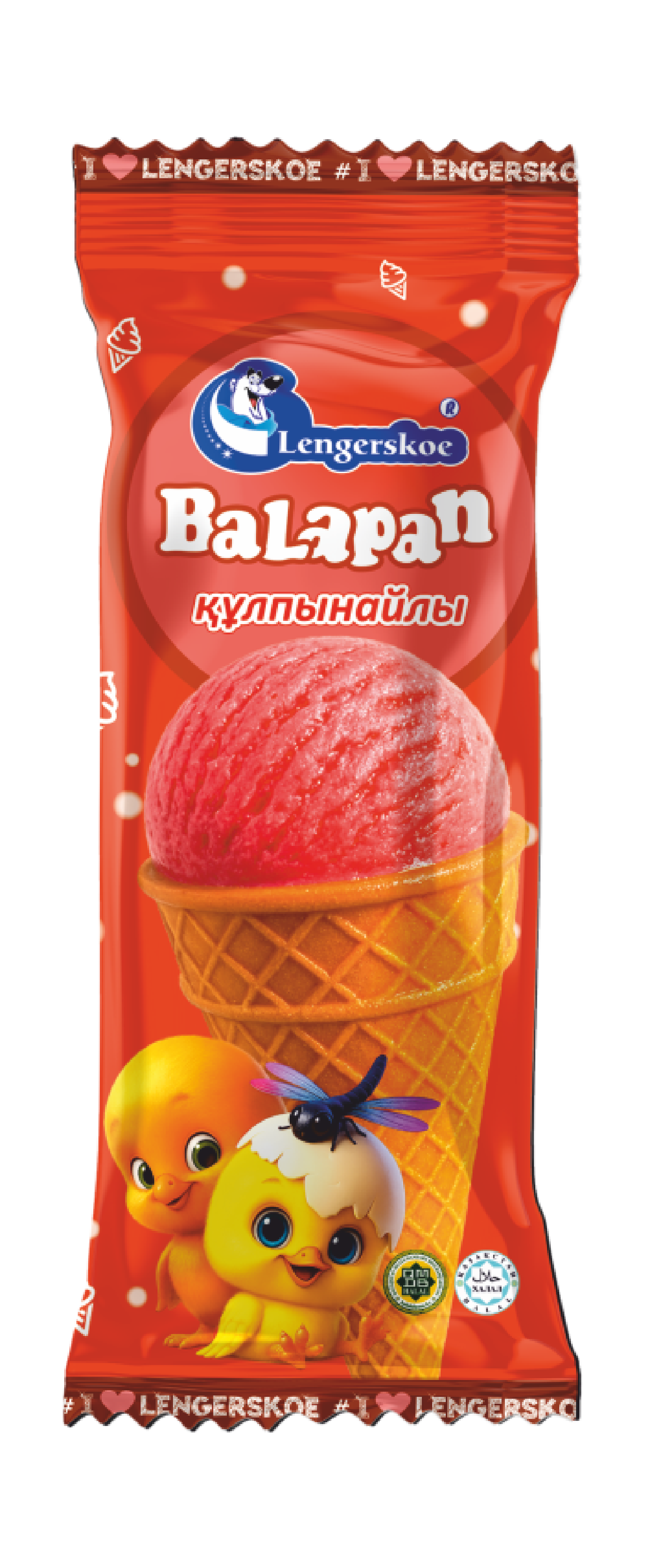 «BALAPAN» клубничное 70г