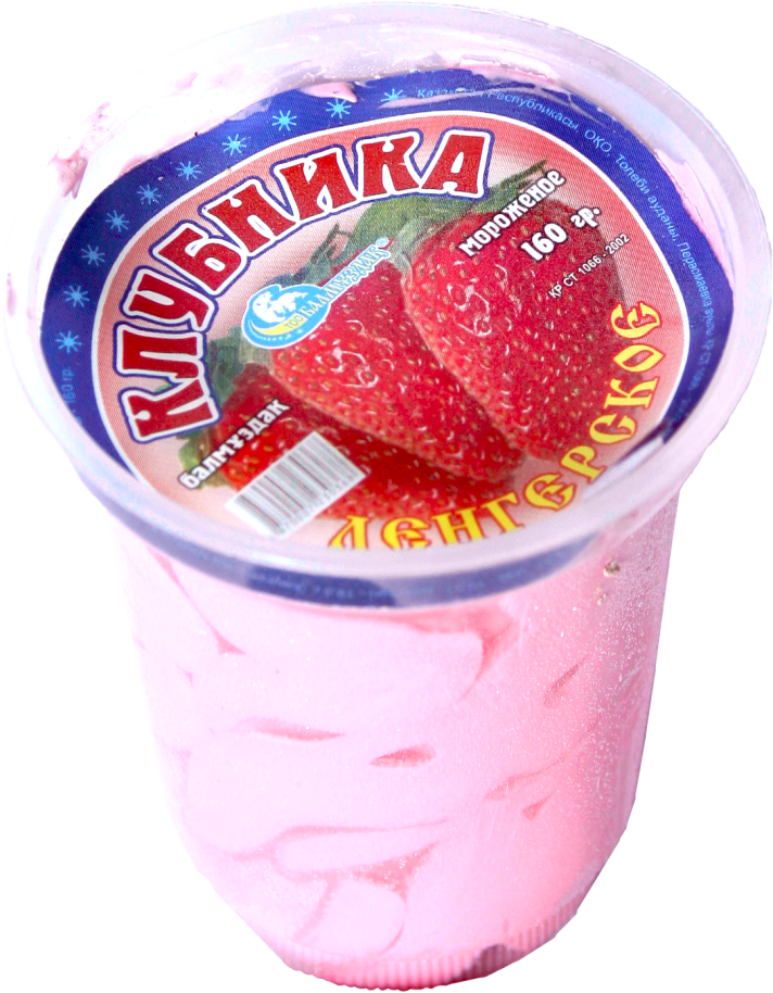 «Клубника» Молочное со Вкусом Клубники 160г