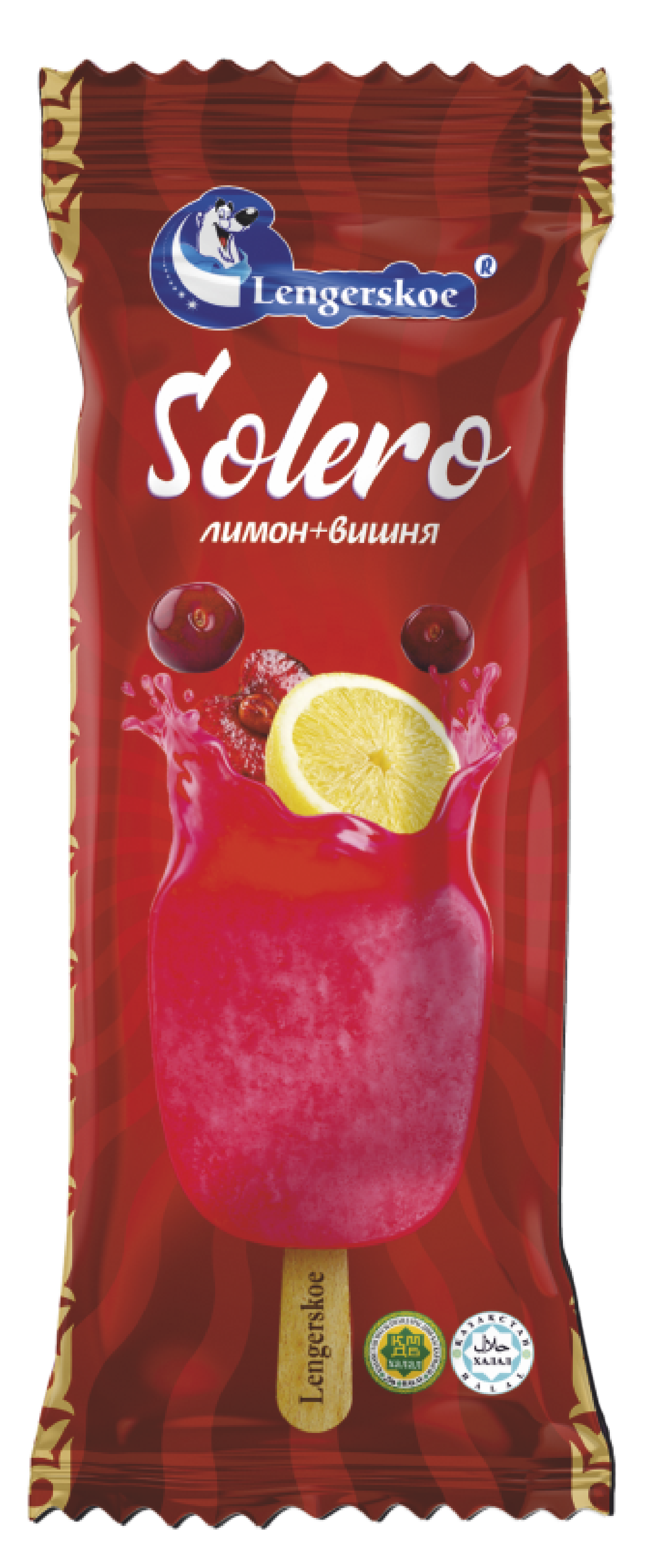 «SOLERO» со вкусом лимона + вишни 80г