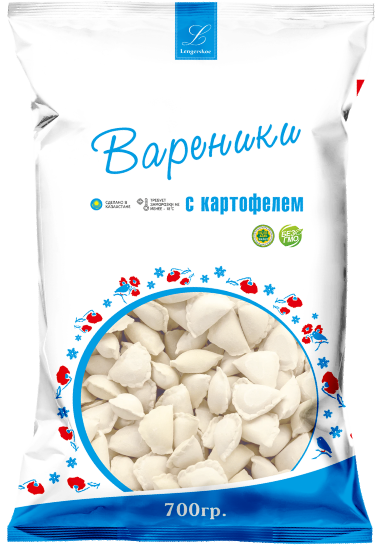 Вареники с картофелем 700гр