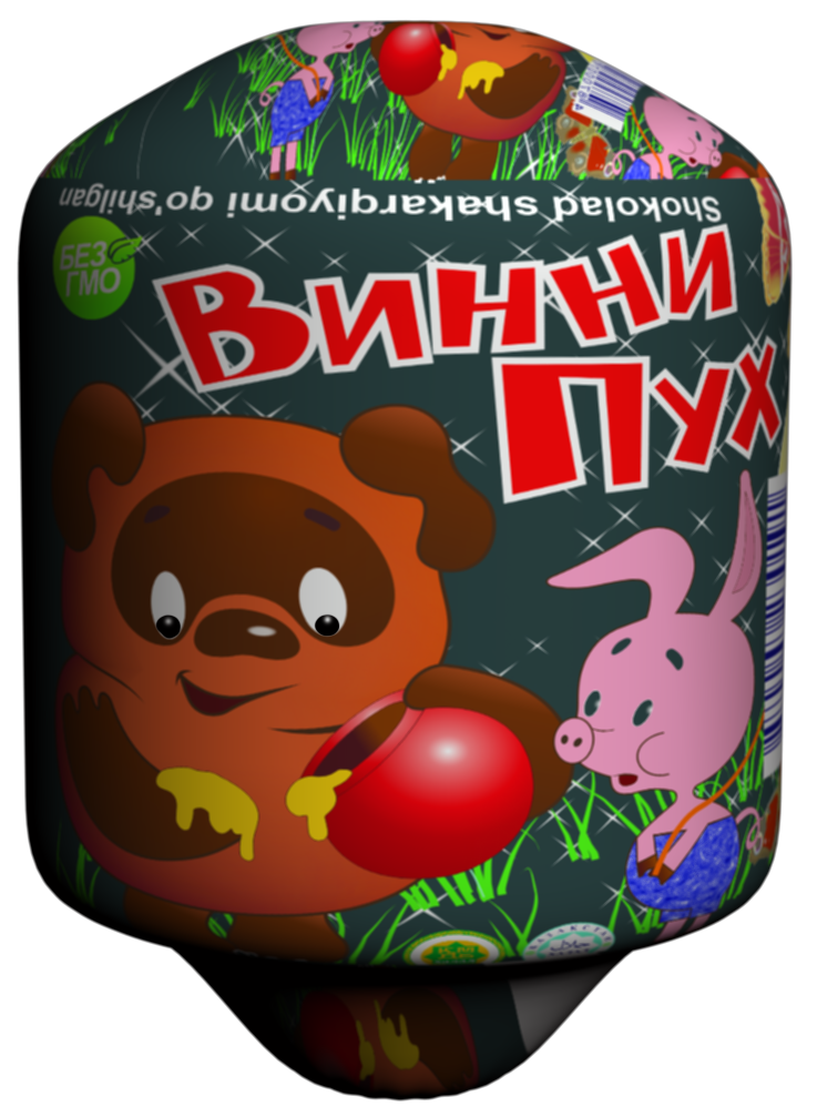 «Винни-Пух» Мороженое Сливочное в Шоколадной Глазури 110г