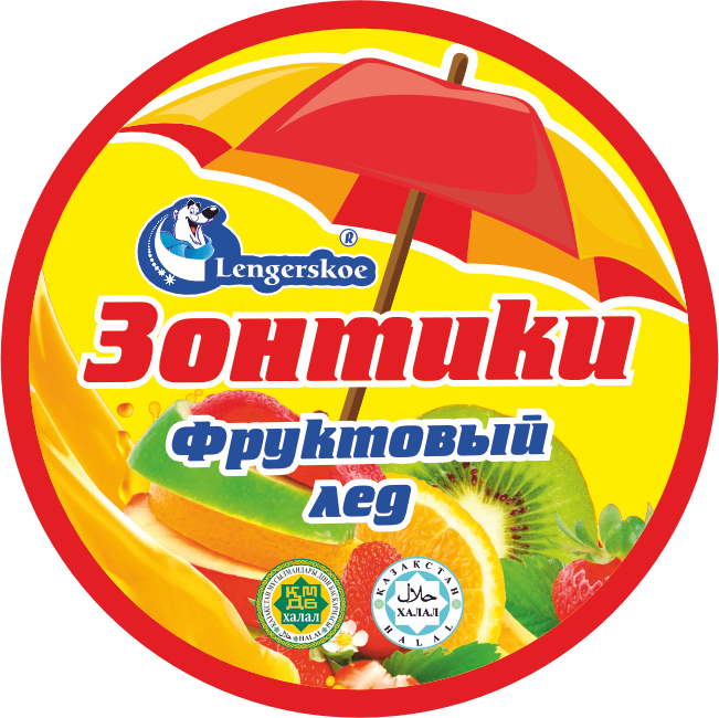 «Зонтик» Фруктовый Лед 100г